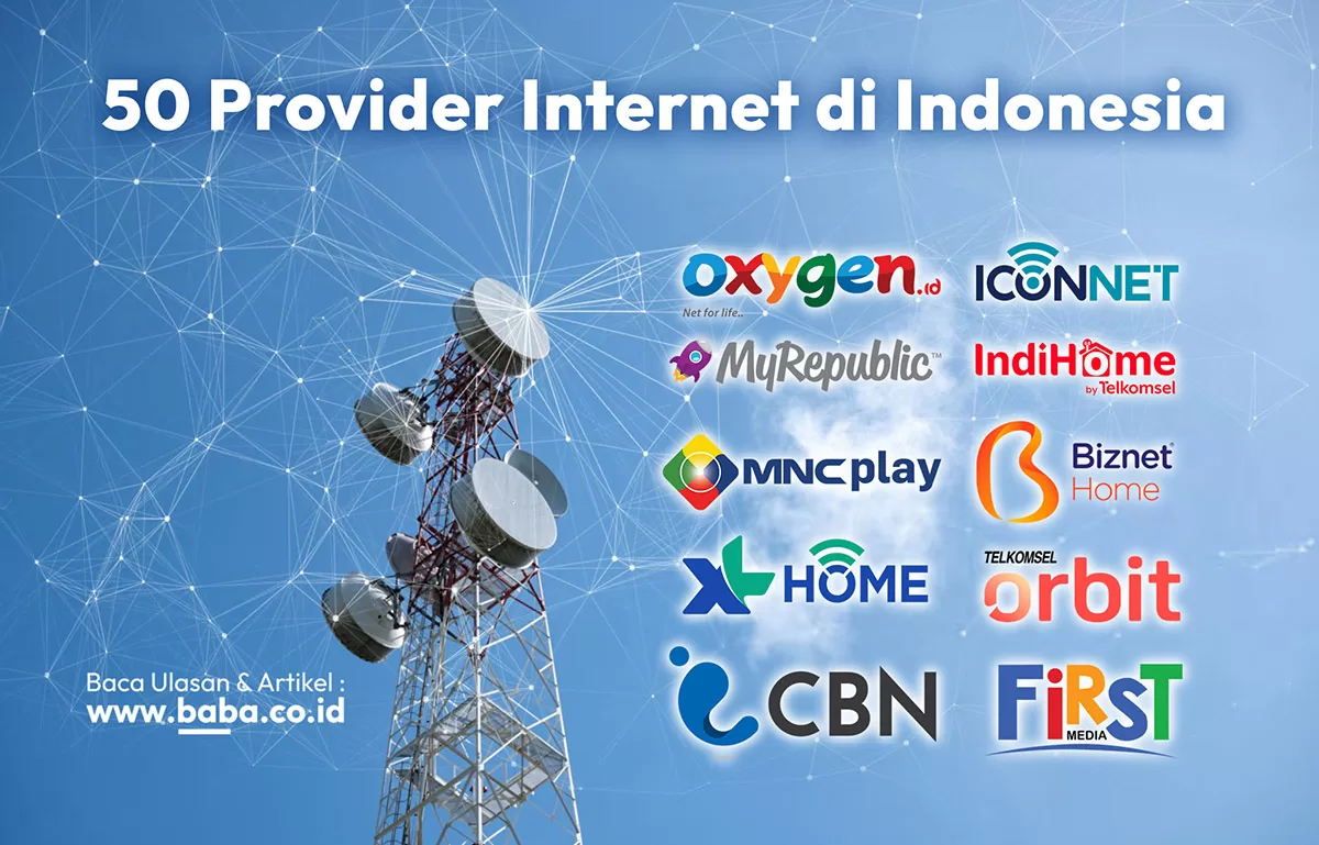 Penyedia Jasa Internet Terbesar di Indonesia