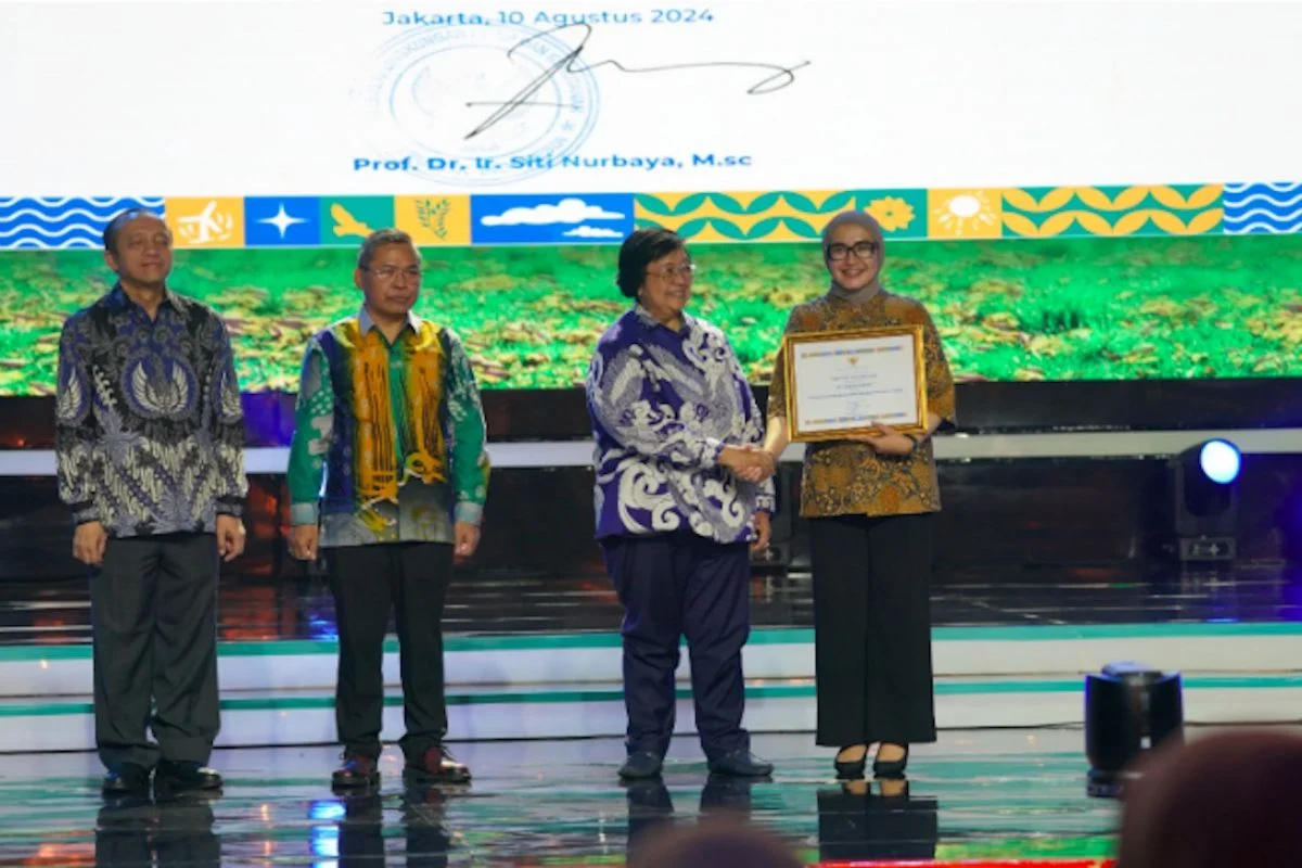 Gelar Anugerah Ekonomi Hijau, Dihadiri Menteri LHK Siti Nurbaya