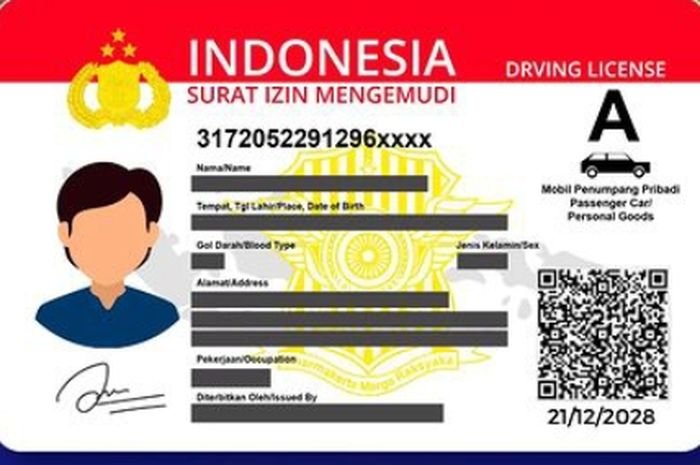 SIM Indonesia Model Baru Bisa Dipakai di Luar Negeri
