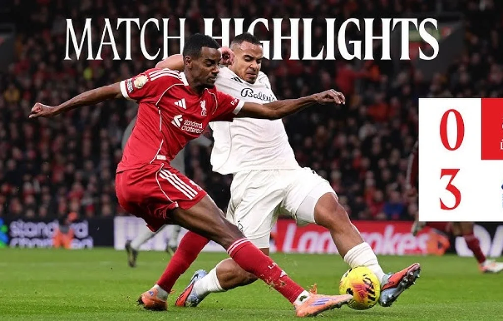 Nottingham Forest vs Liverpool
