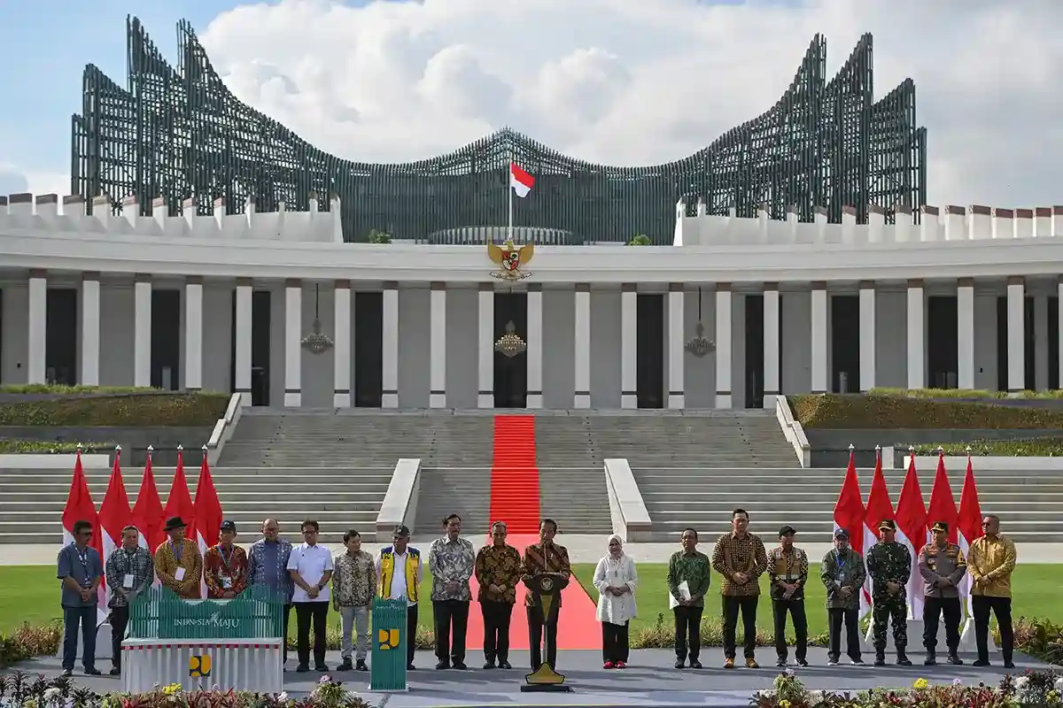 Peresmian Istana Garuda IKN